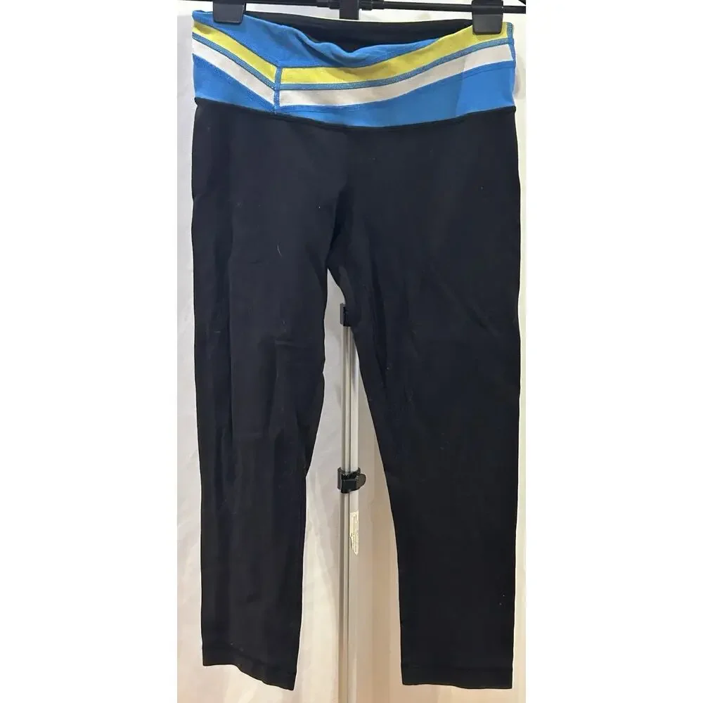 Lululemon Reversible Cropped Women's Leggings size 6